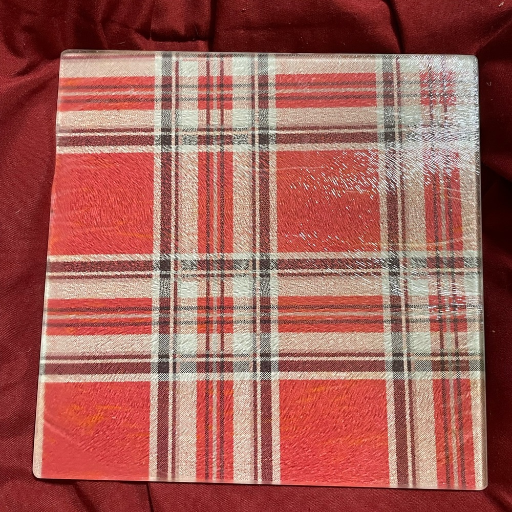 Glass trivets I made